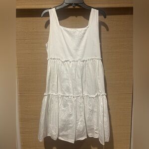 Girls Habitual Crisp White Dress